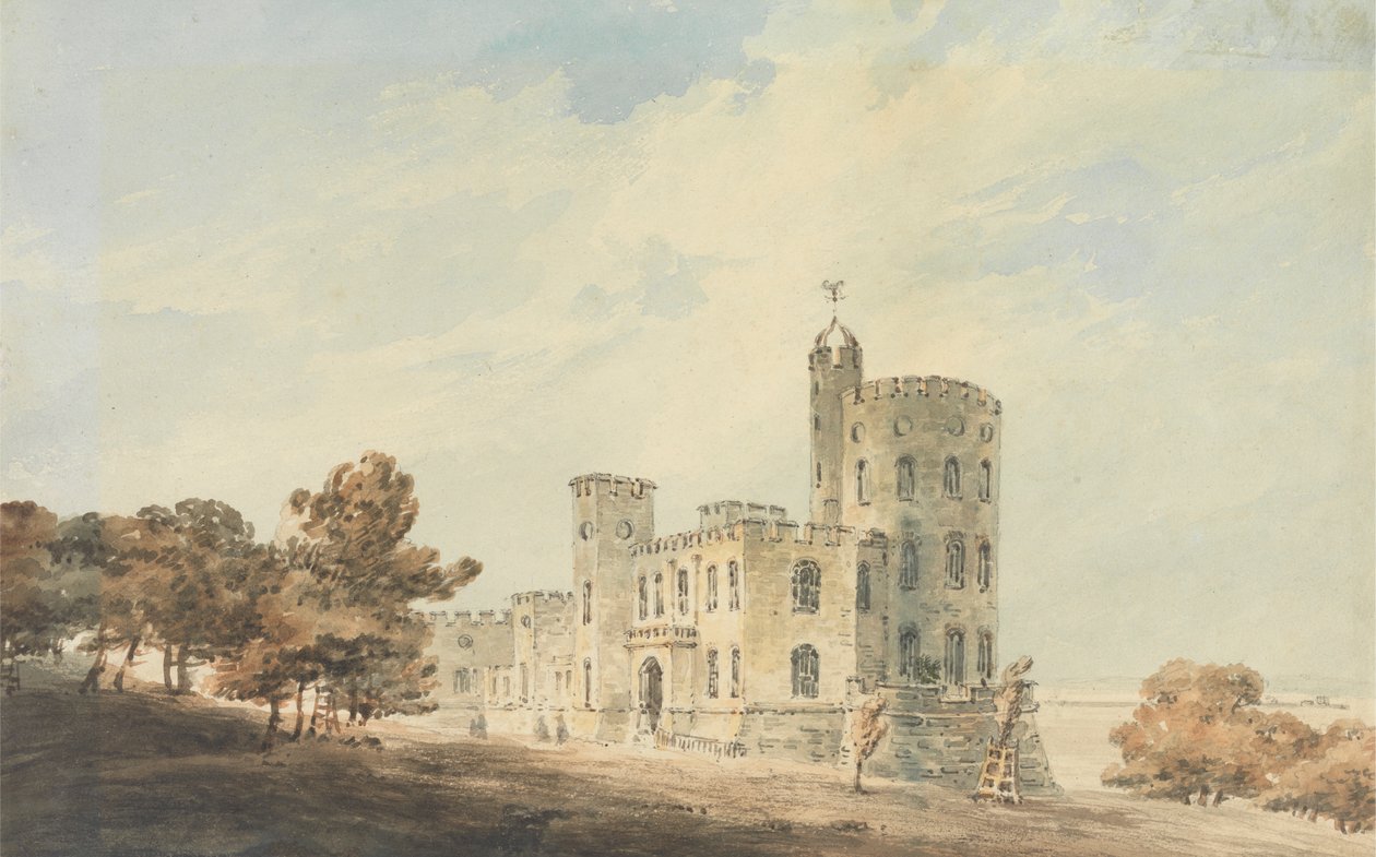 Château de Norris, Île de Wight - Unknown artist