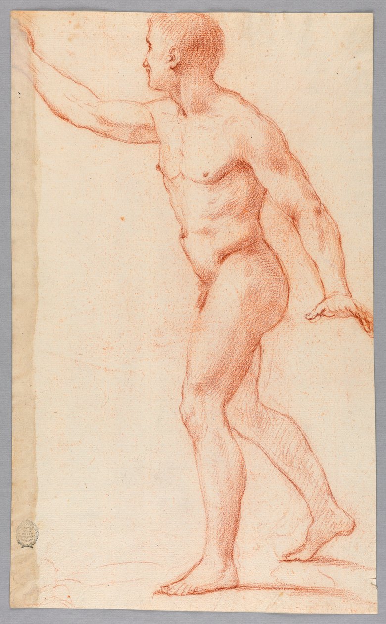 Homme nu - Unknown artist