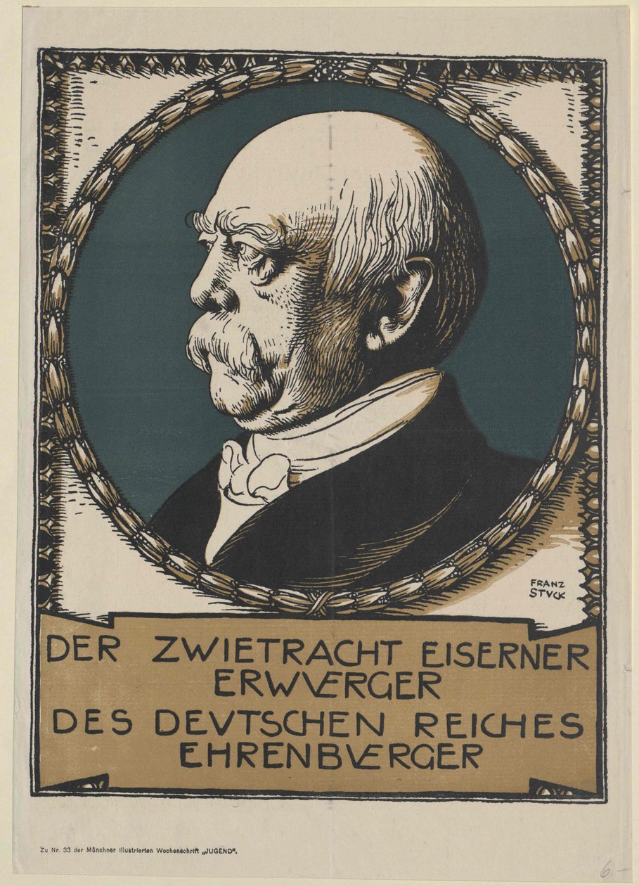 Otto Comte de Bismarck - Unknown artist