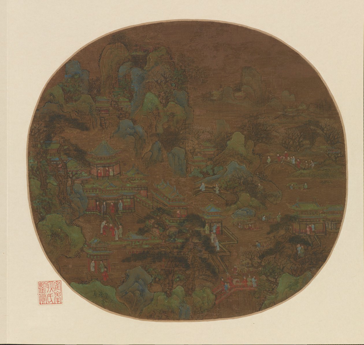 Palais et jardins - Unknown artist
