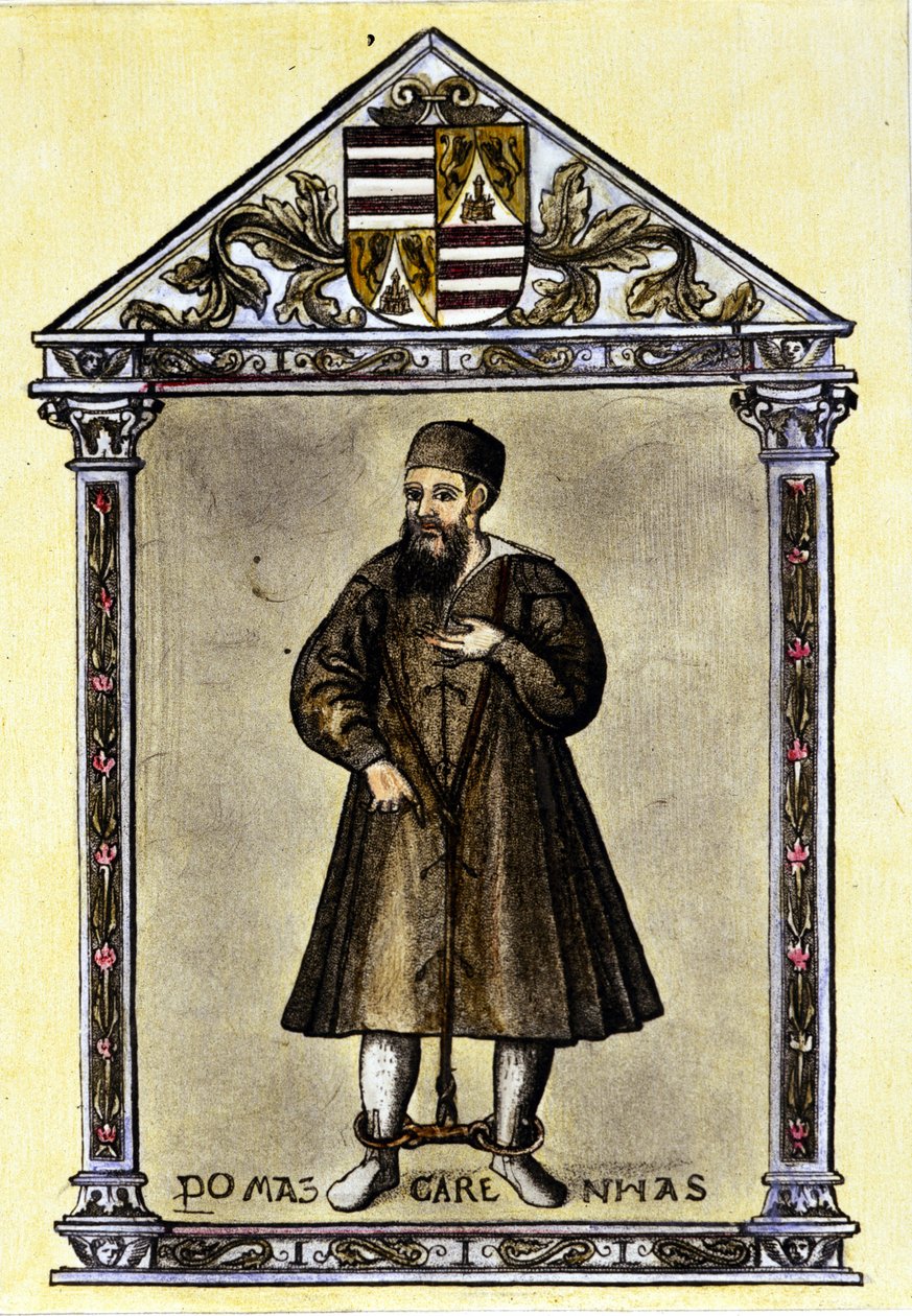 Pedro Mascarenhas (navigateur portugais) enchaîné - Unknown artist