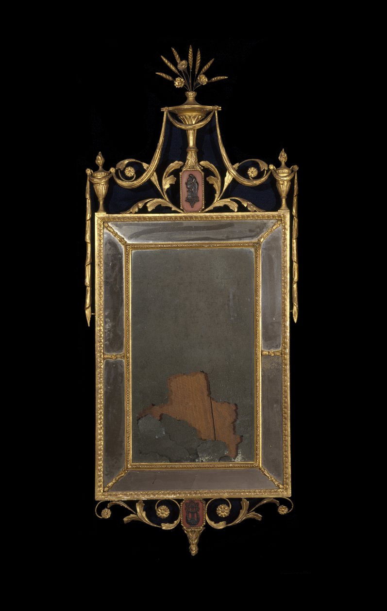 Miroir de cheminée - Unknown artist