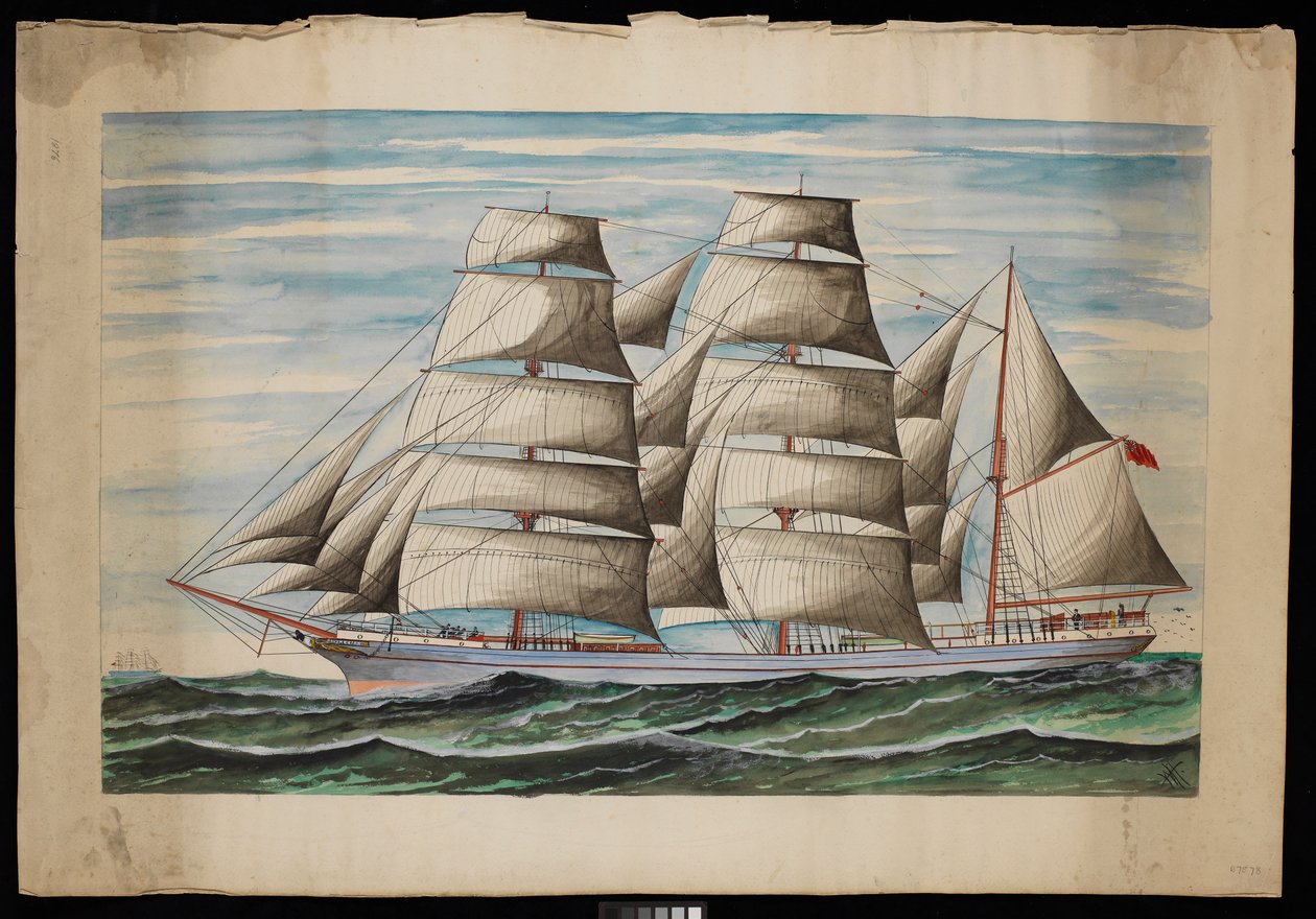 Polynésien 1876 - Unknown artist