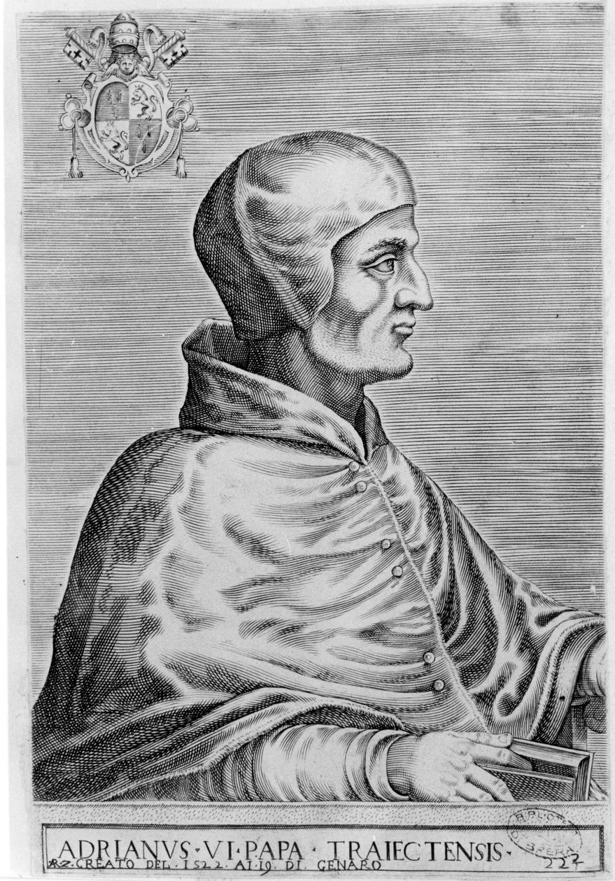 Pape Adrien VI (1459 - 1523) - Unknown artist