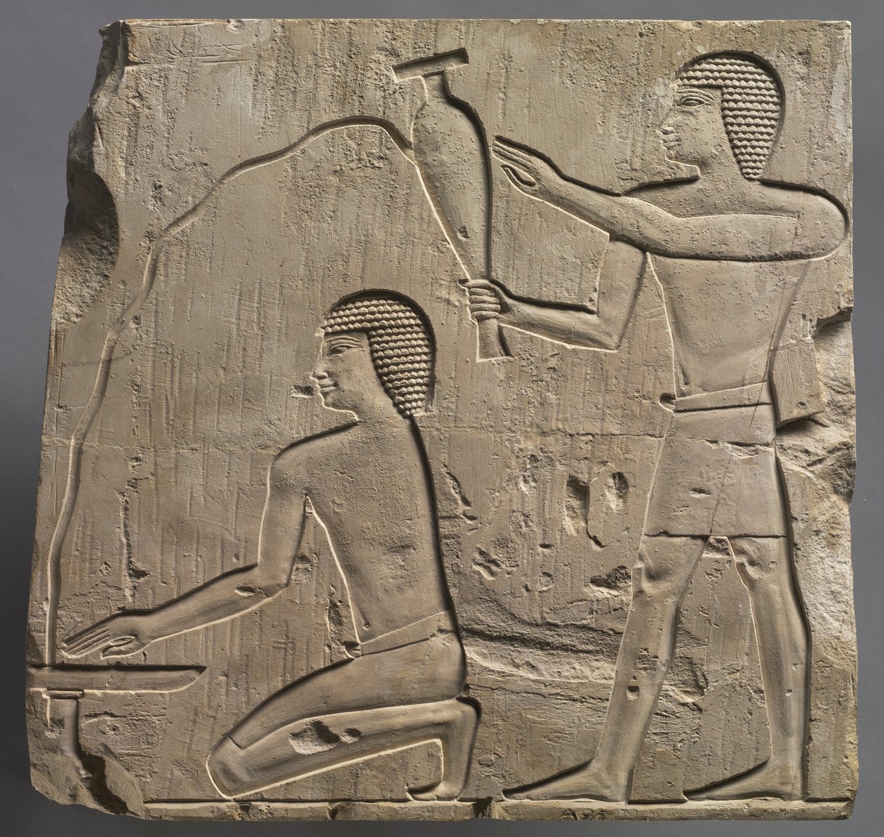 Prêtres accomplissant des rites funéraires - Unknown artist