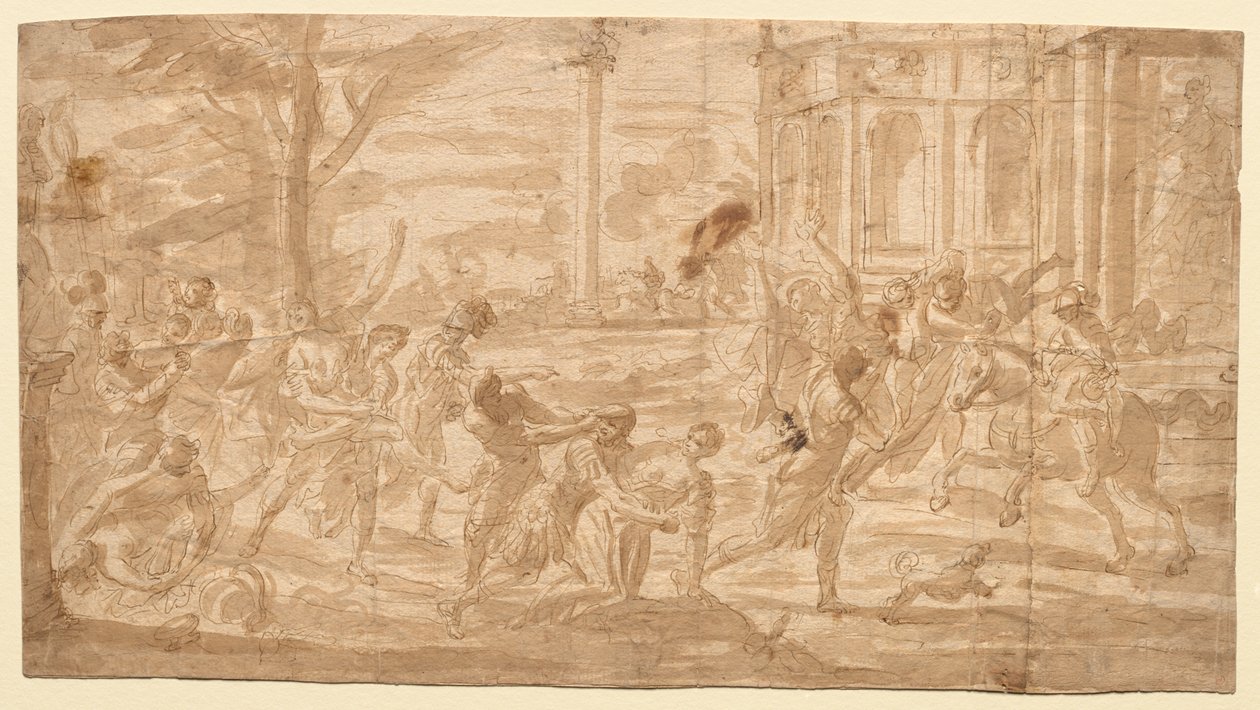 Enlèvement des Sabines - Unknown artist