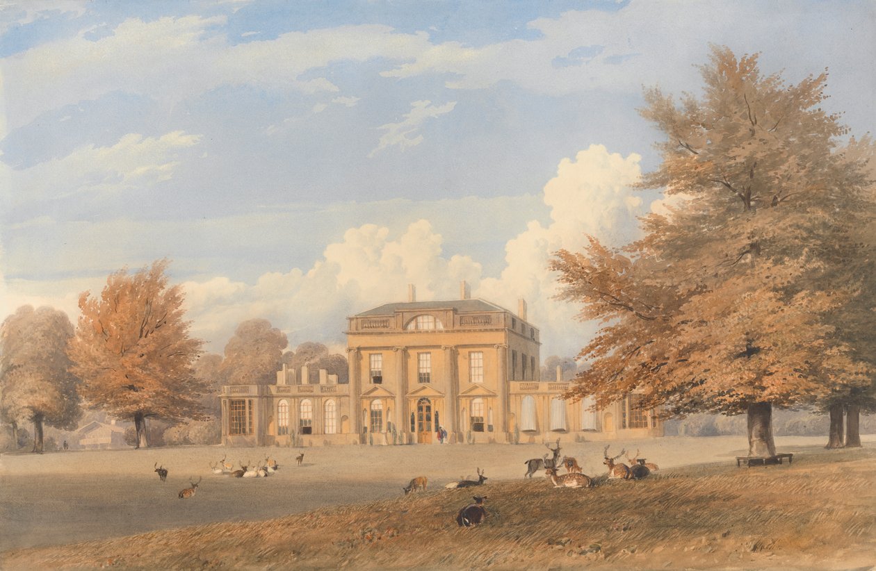 Roundway Park, Wiltshire : vue extérieure - Unknown artist