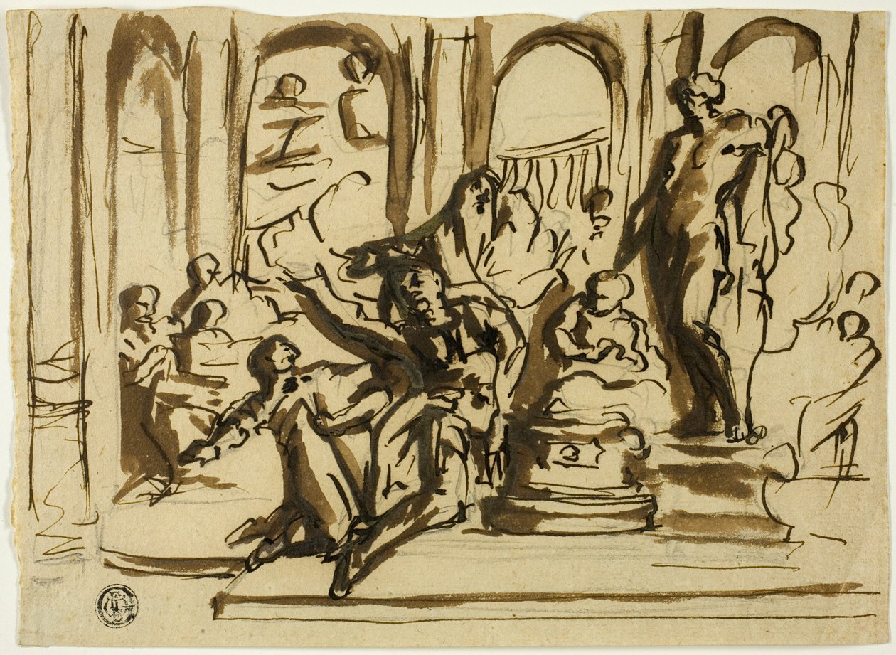 Scène sacrificielle - Unknown artist
