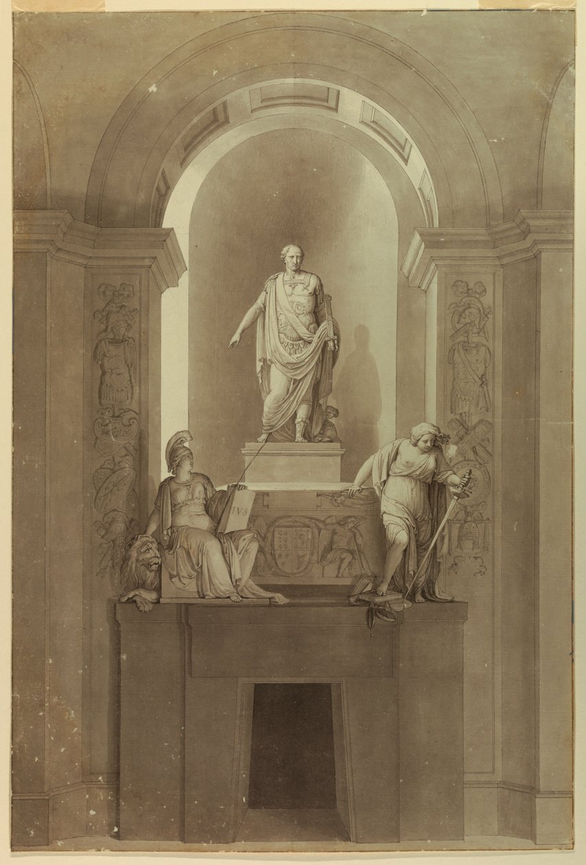 Monument sépulcral de Jacques III (1688-1766) - Unknown artist