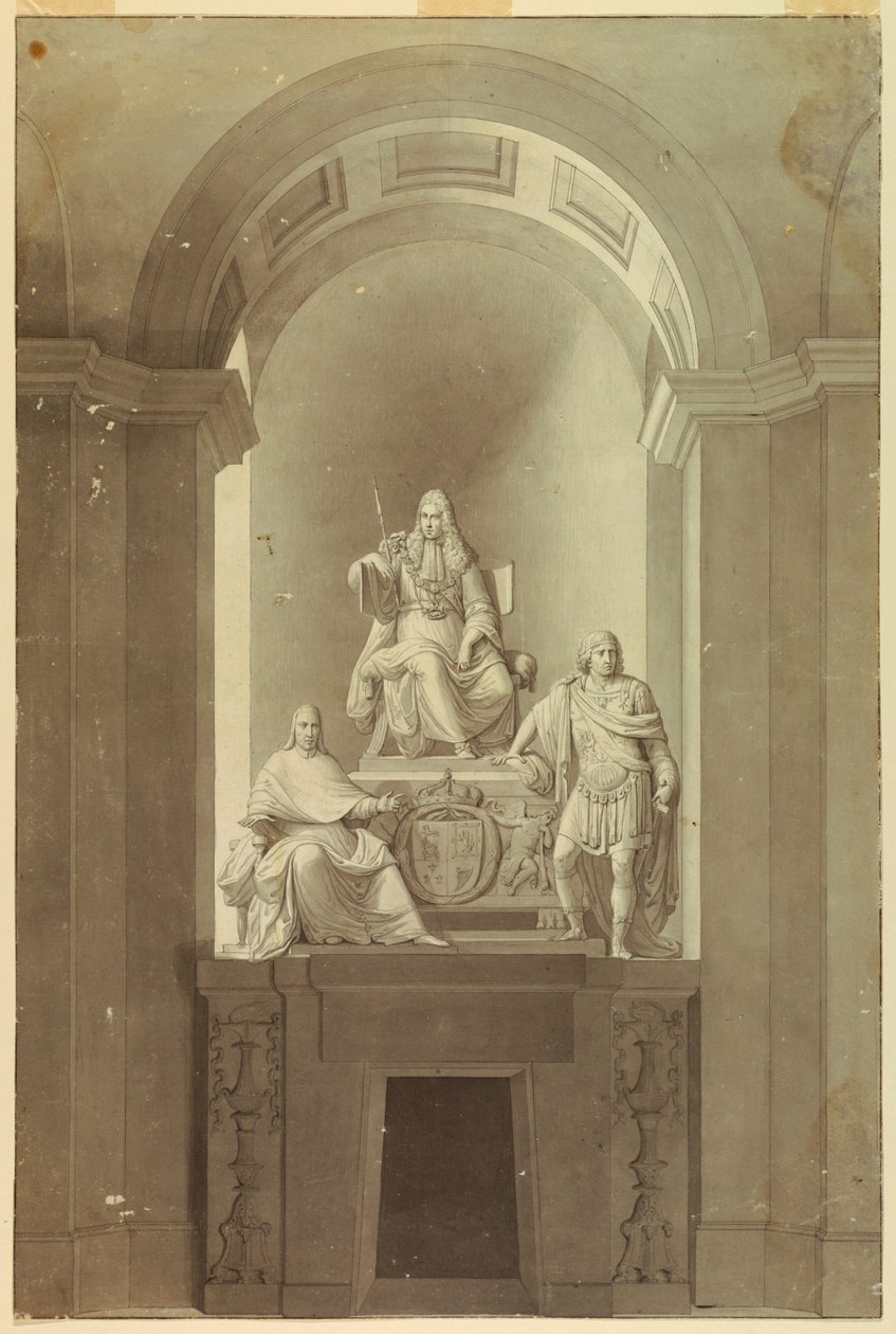Monument sépulcral des trois derniers Stuarts - Unknown artist