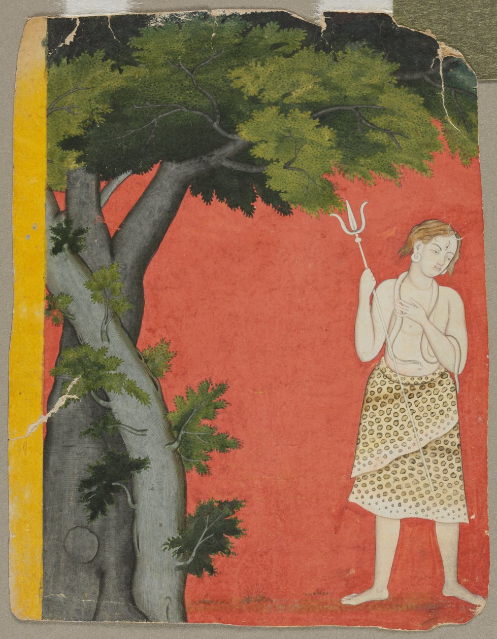 Shiva sous les arbres - Unknown artist
