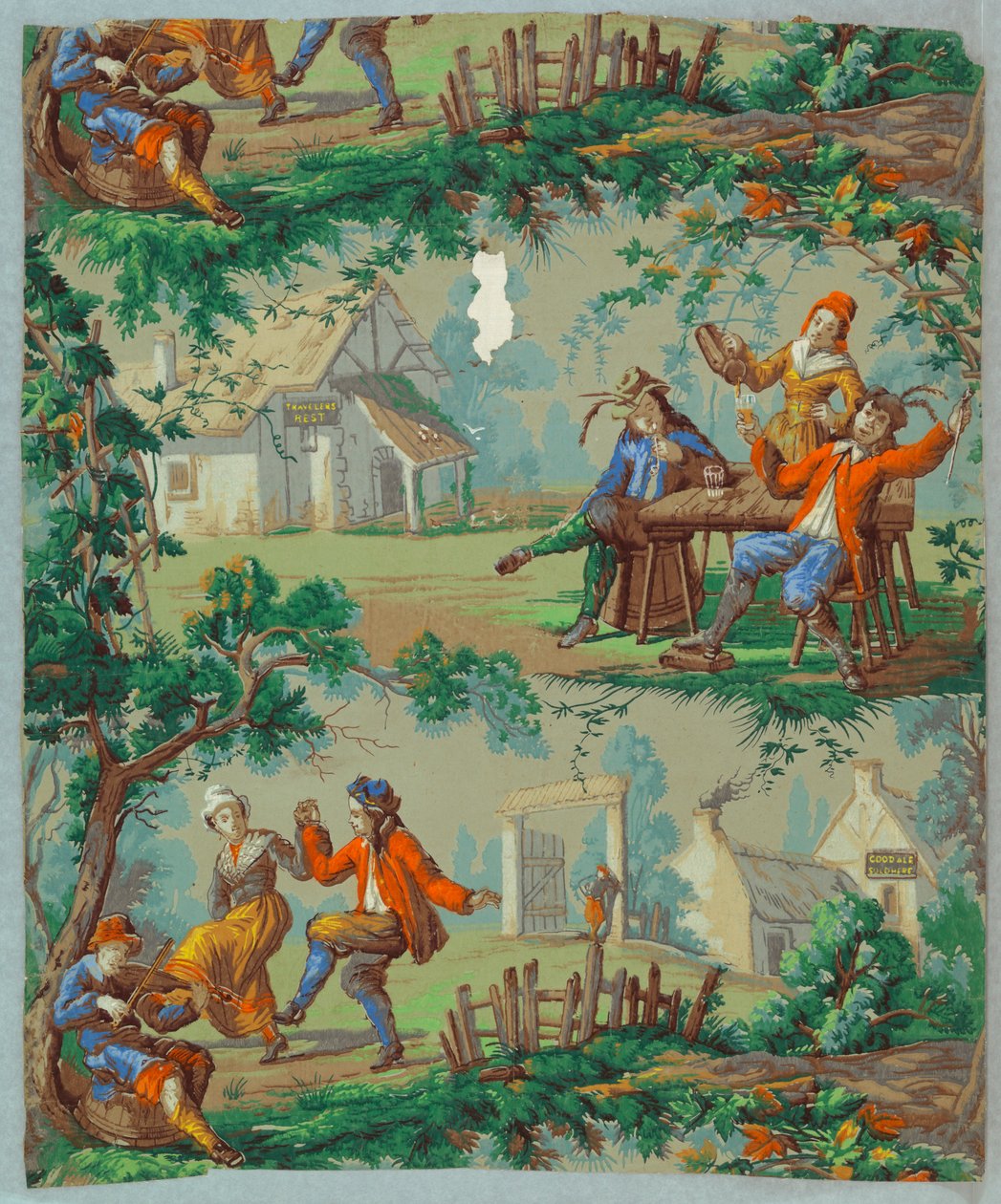 Mur latéral - Unknown artist