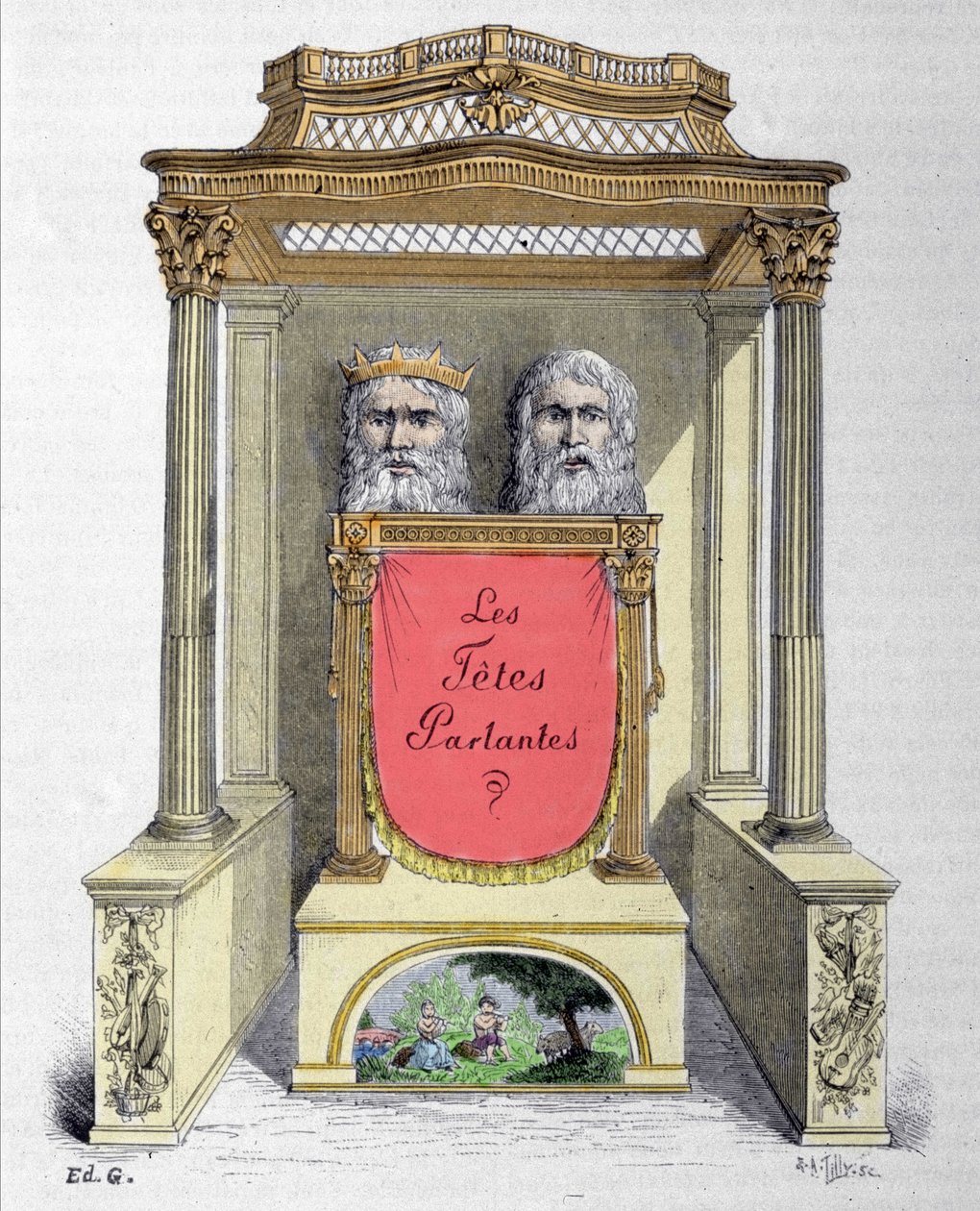 Têtes parlantes, automate de l