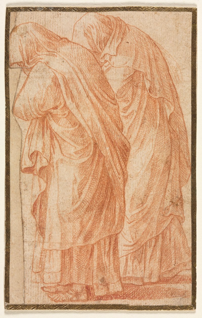 Étude de moines - Unknown artist