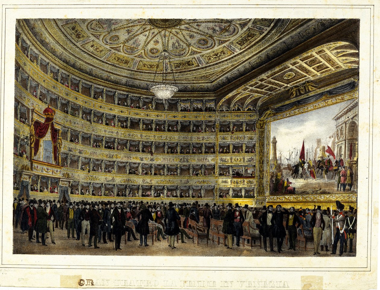 Teatro La Fenice (Le Phénix) - Unknown artist