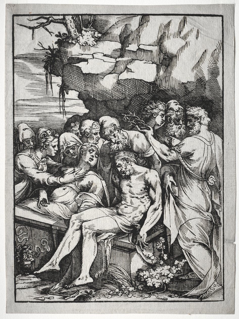 La mise au tombeau - Unknown artist