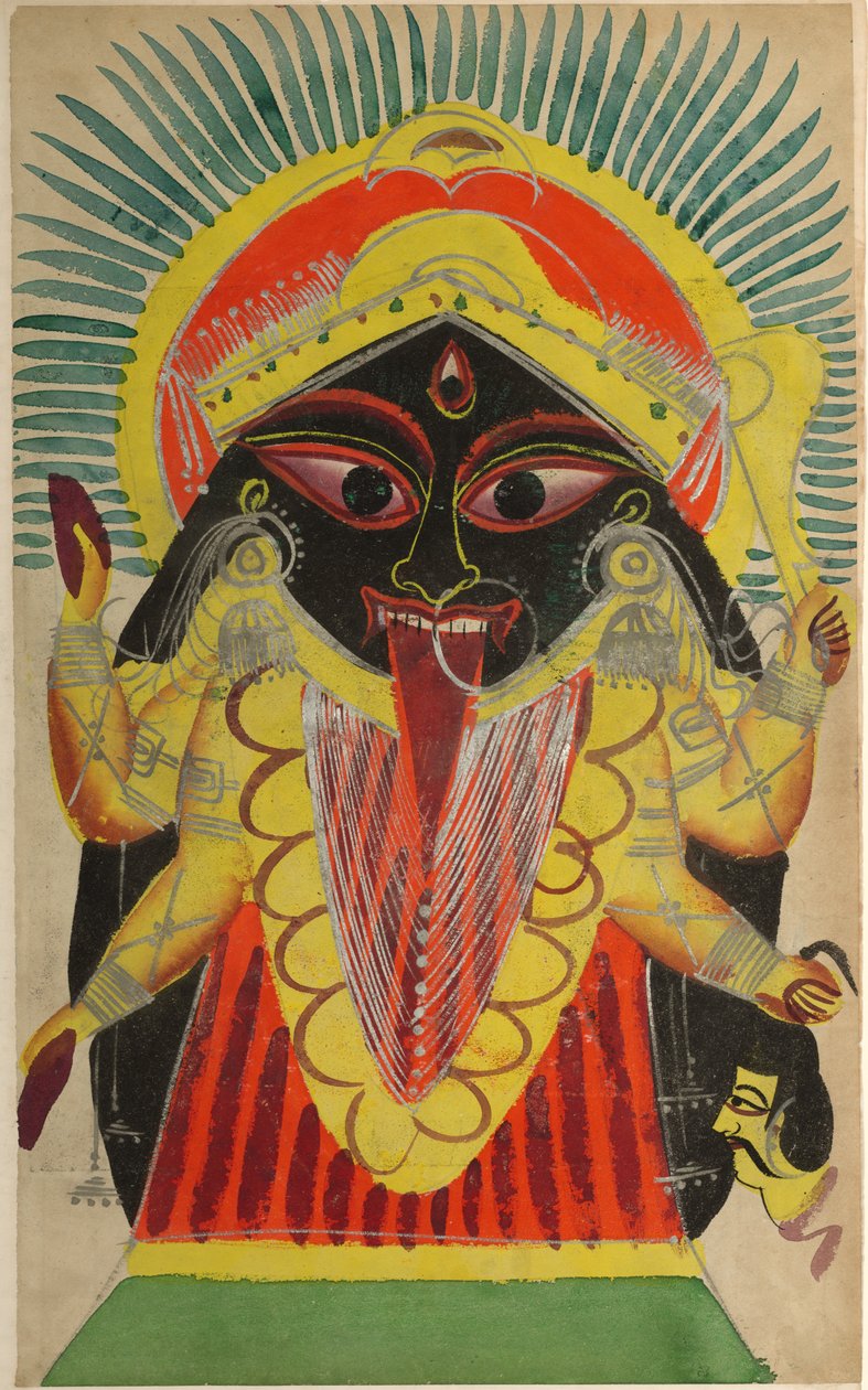 La déesse Kali - Unknown artist