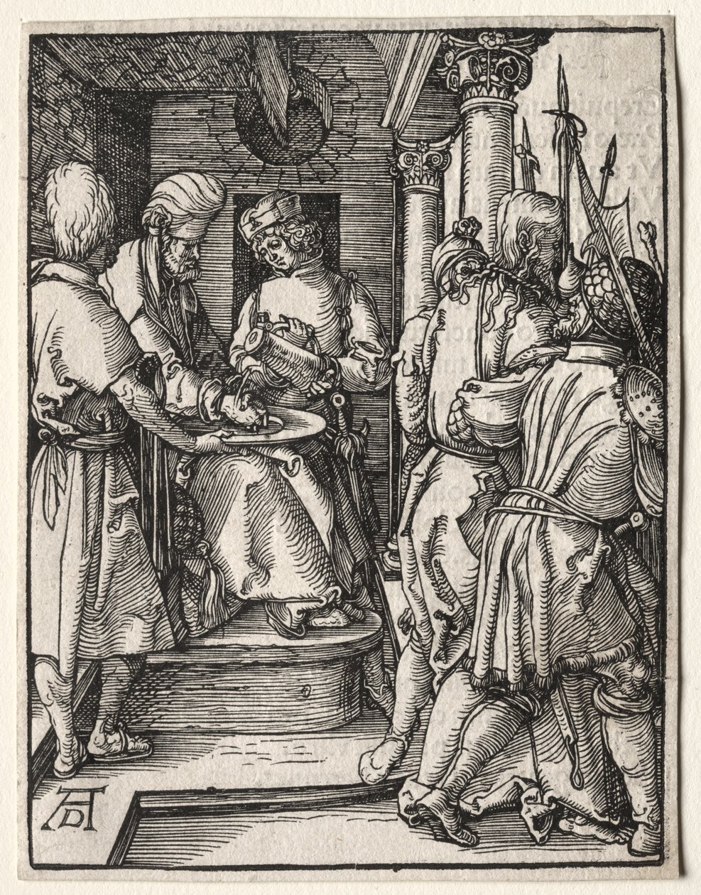 La petite Passion : Pilate se lavant les mains - Unknown artist