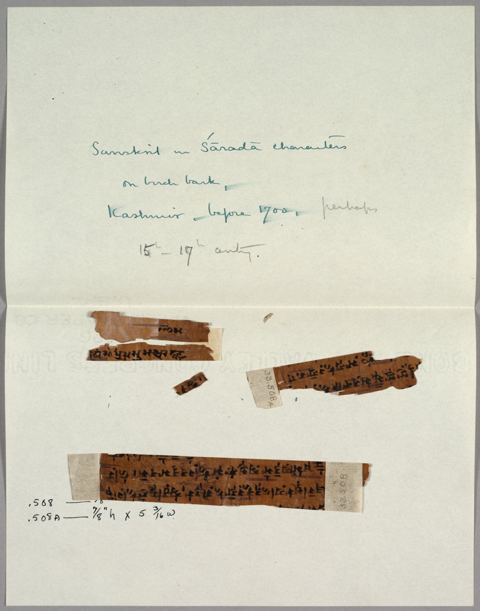 Deux fragments d