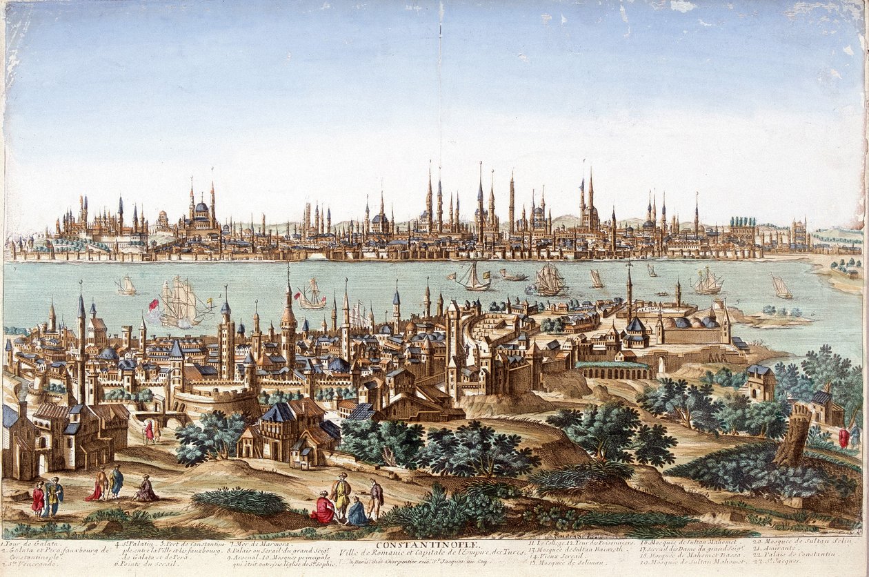 Vue de Constantinople - Unknown artist