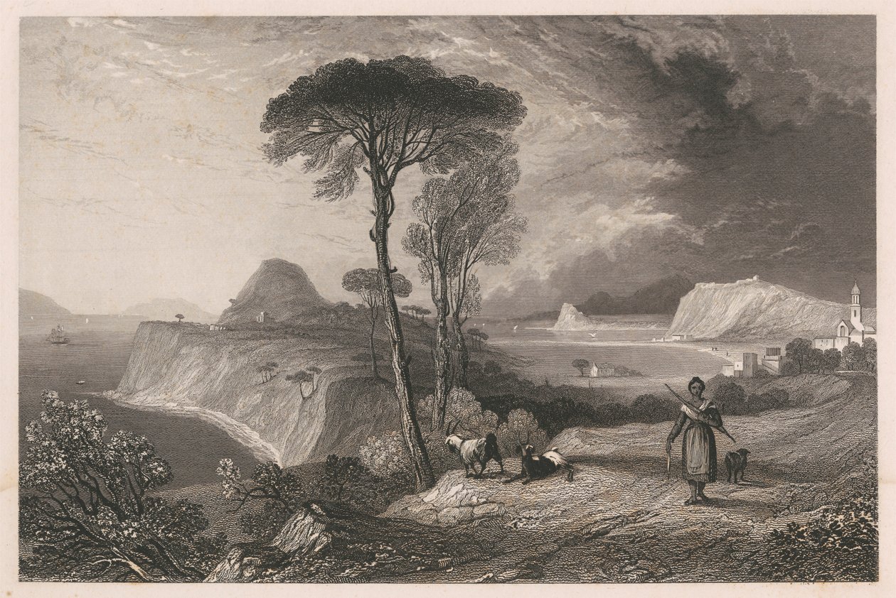 Vue sur la Côte Indienne - Unknown artist