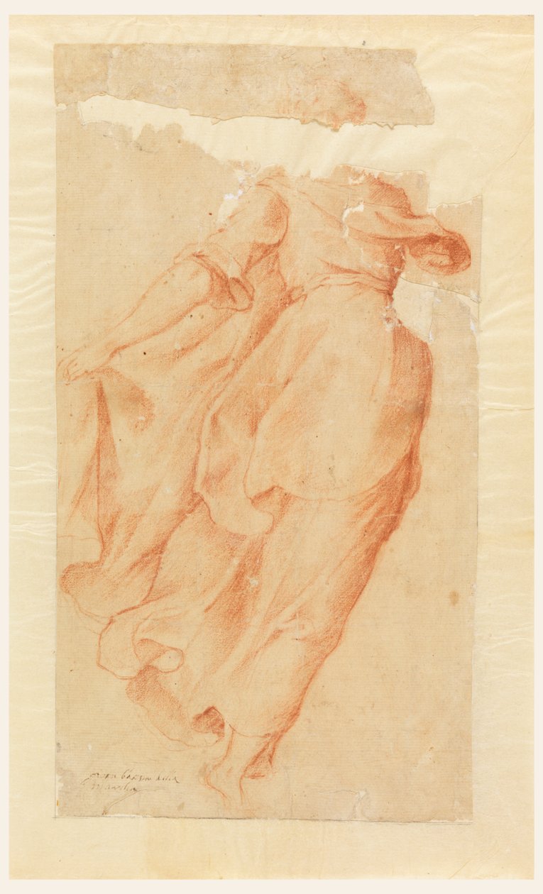Femme marchant - Unknown artist