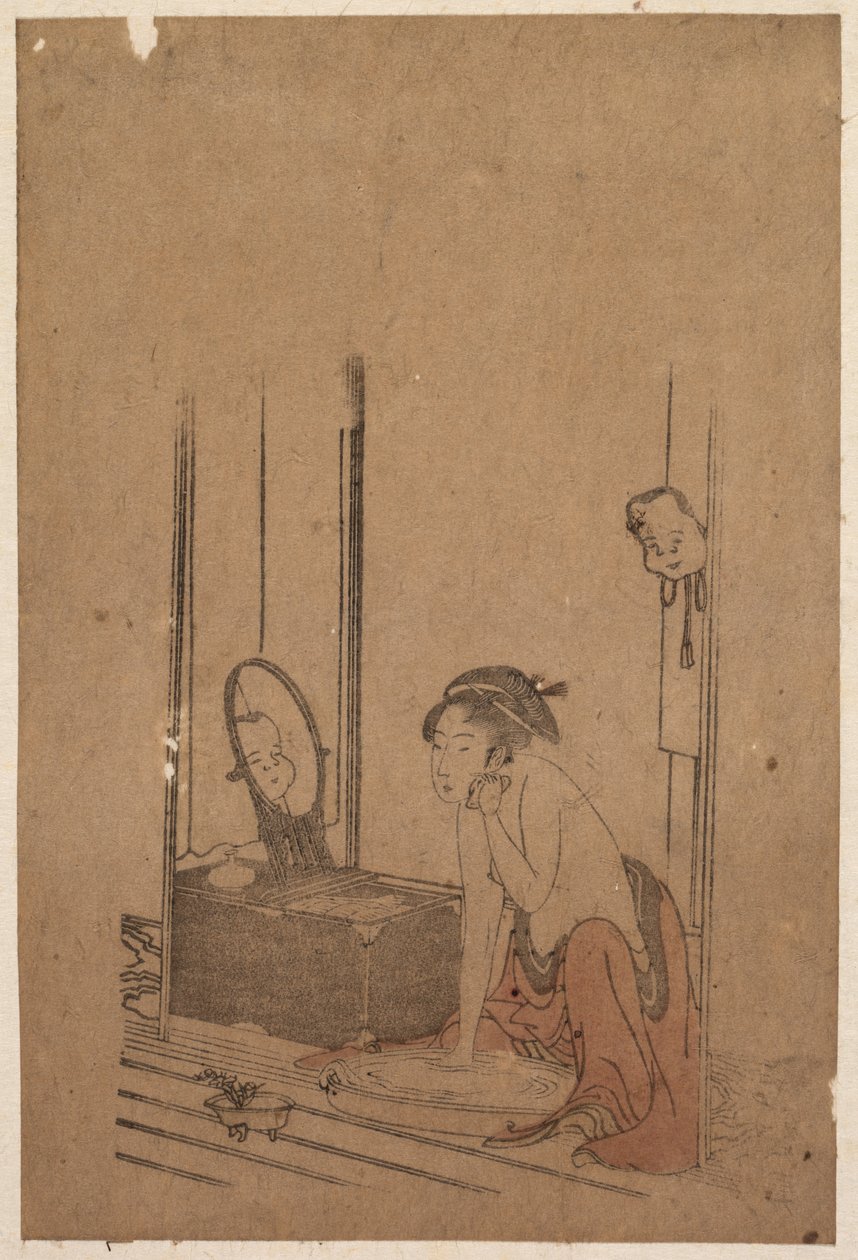 Femme se baignant - Unknown artist