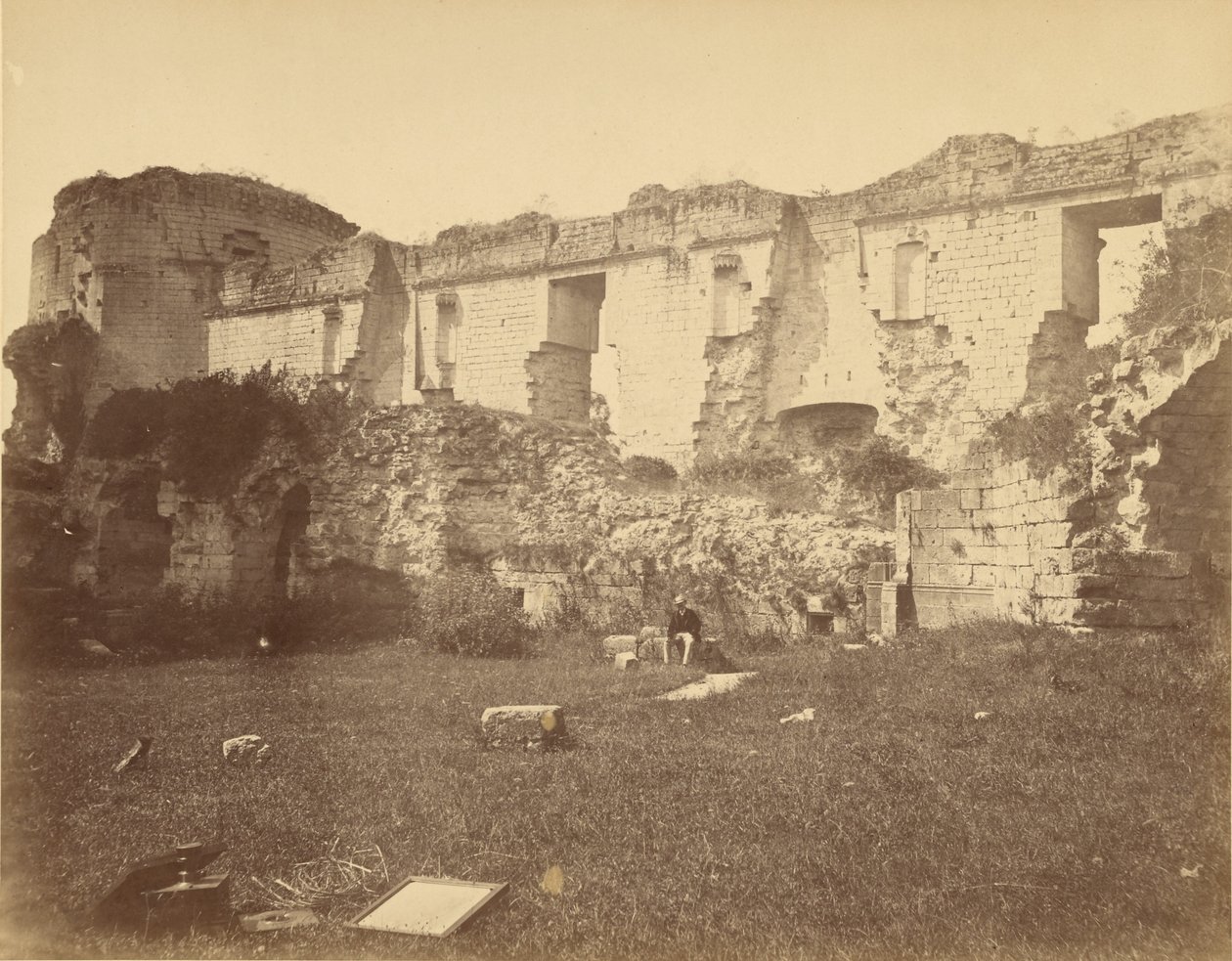 [Ruins of Château de Coucy] - Unknown artist/maker