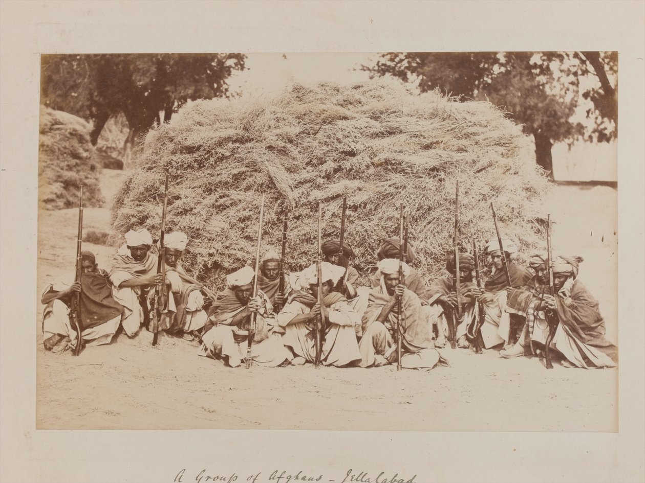 Hommes afghans, Jalalabad - Unknown photographer