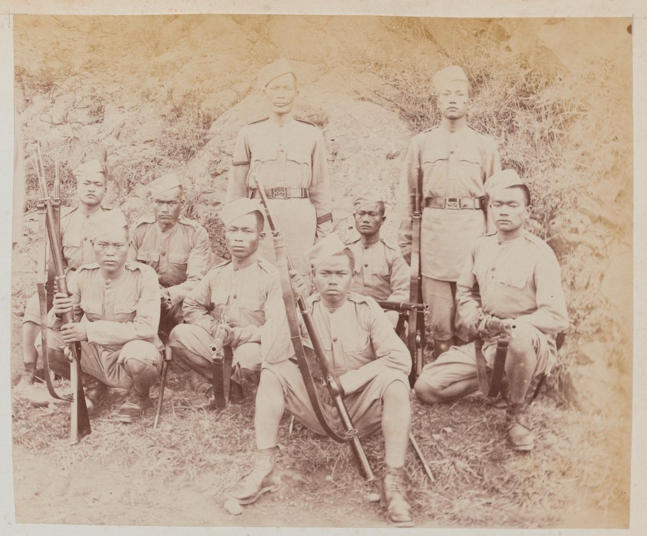 Détachement du 4e Régiment de Goorkha - Unknown photographer