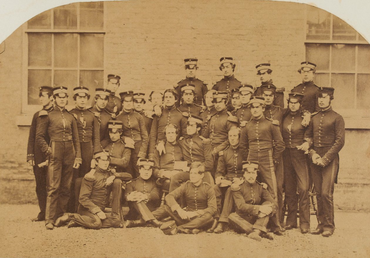 Cadets de la Compagnie des Indes orientales, Addiscombe - Unknown photographer