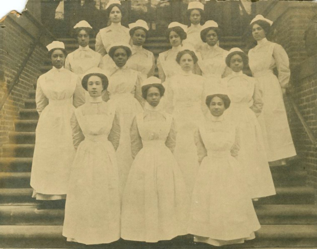 Portrait de groupe des infirmières de l