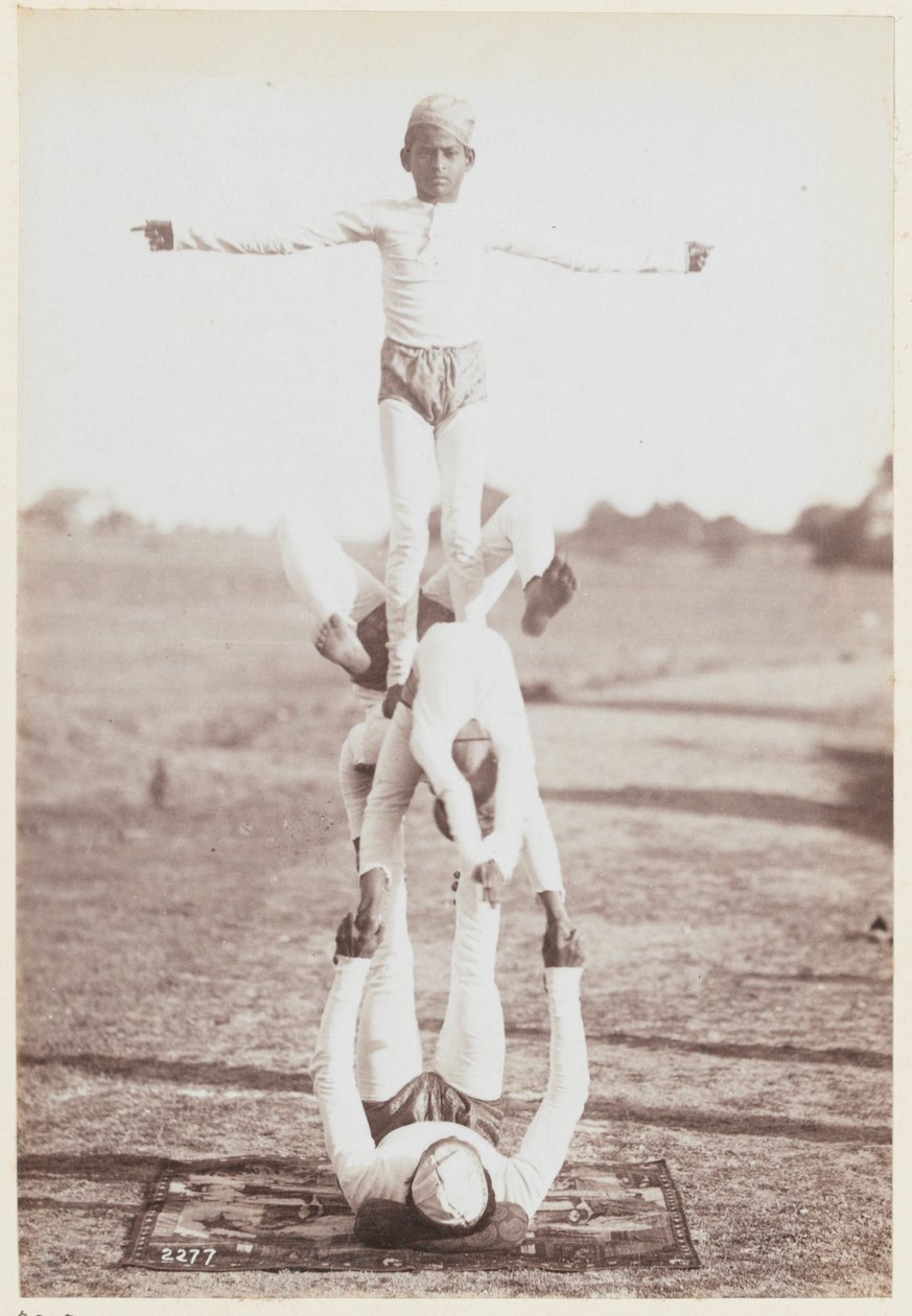 Gymnastique au camp d