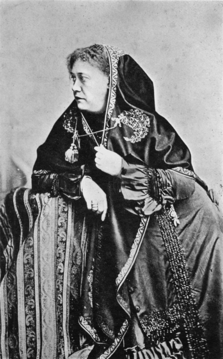 Helena Petrovna Blavatsky - Unknown photographer