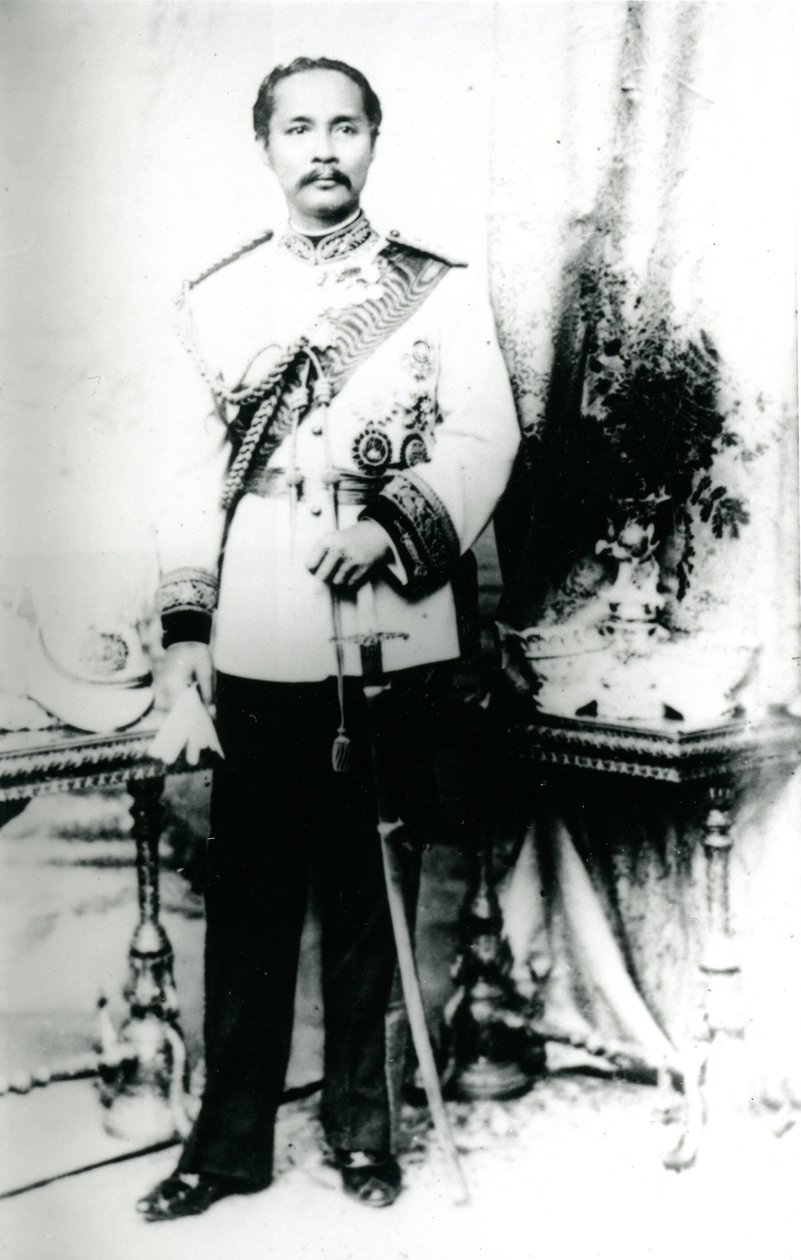 Roi Chulalongkorn, c.1880 (photo n/b) - Unknown photographer