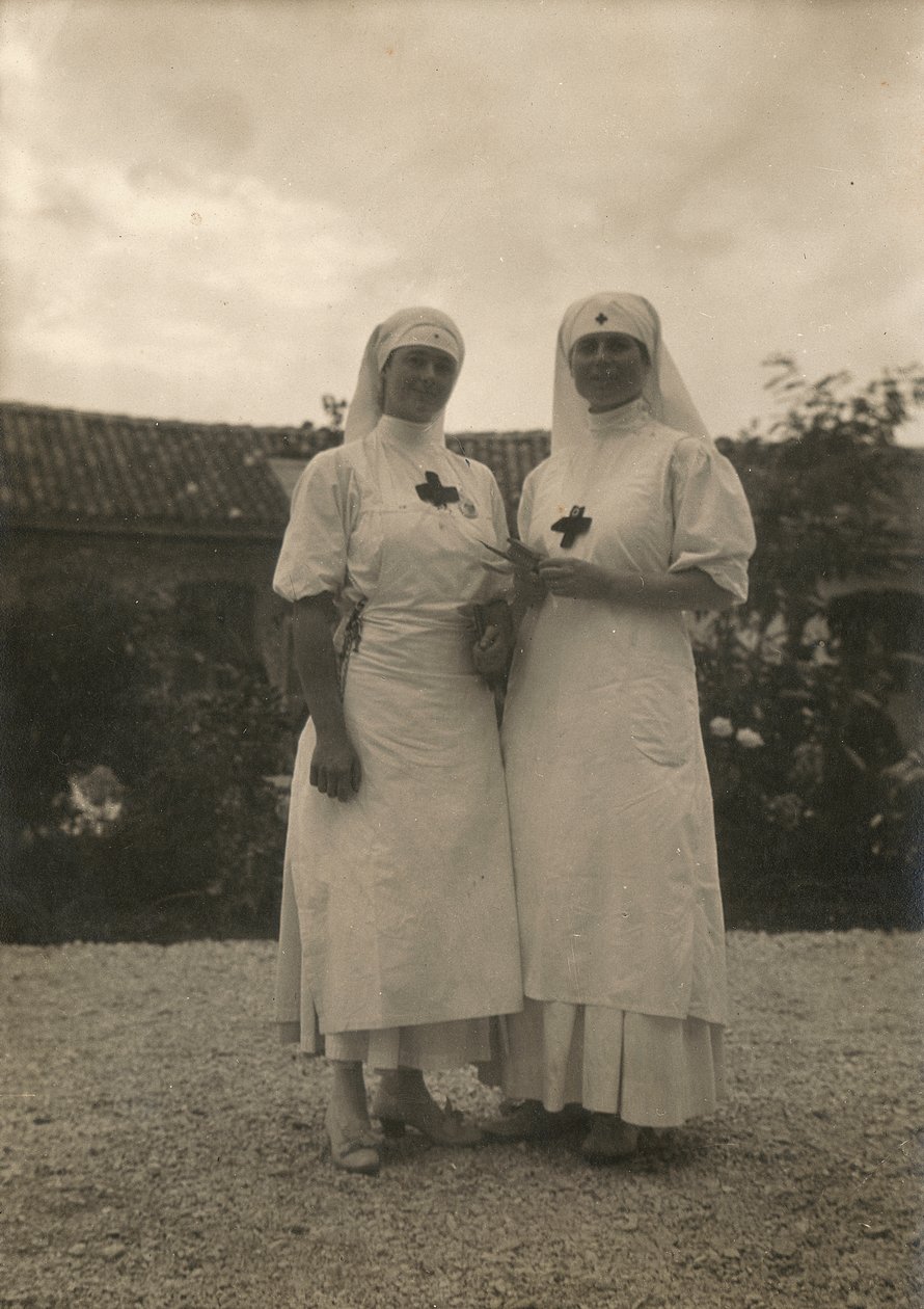 Paire de Croix-Rouge - Unknown photographer