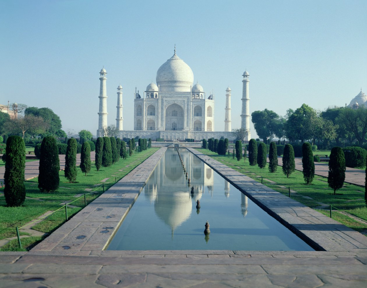 Taj Mahal, construit en 1647 - Ustad Ahmad Lahori