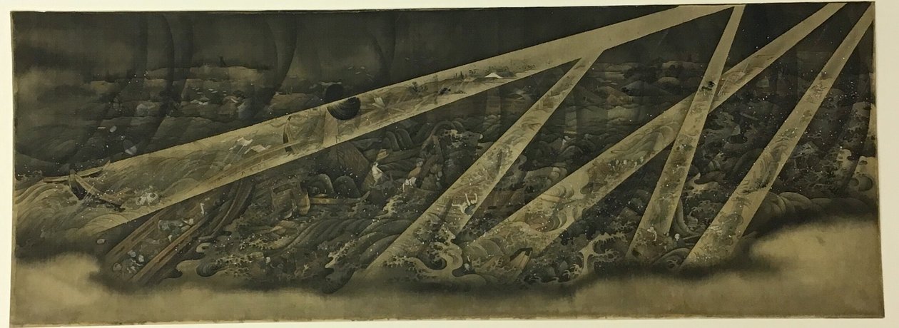 Tempête - Utagawa Kunitoshi