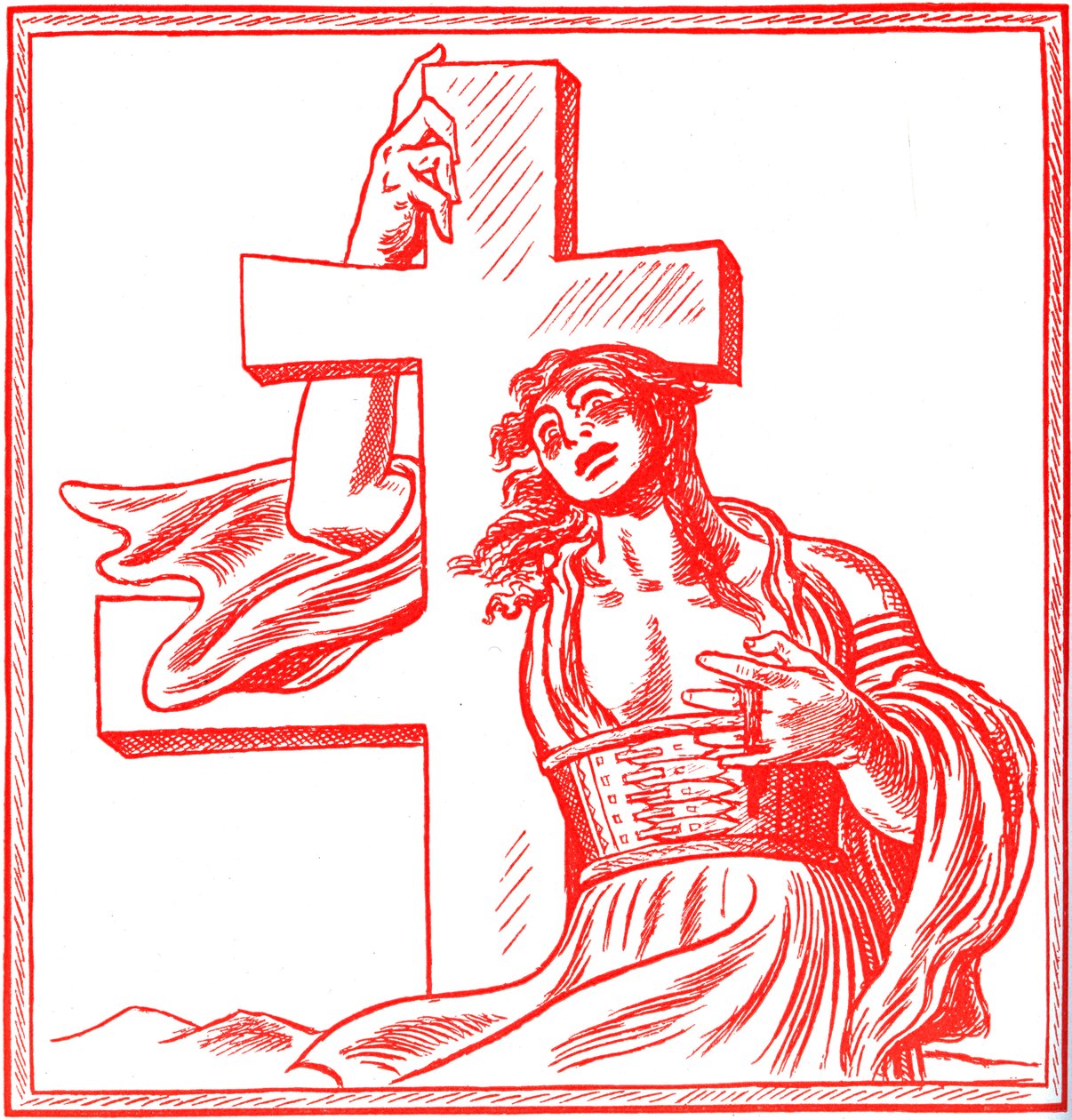 Caricature slovaque-tchèque - V.H. Brunner
