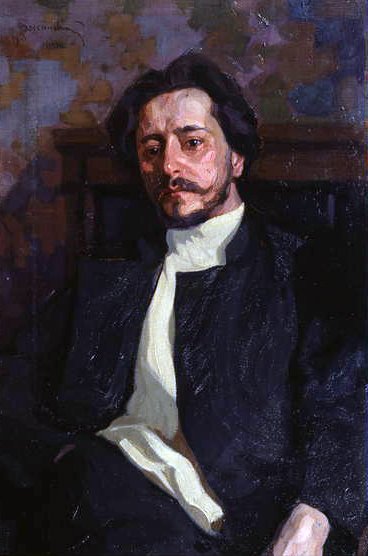 Portrait de Léonid Andreïev (1871-1919) - V.I. Rossinsky