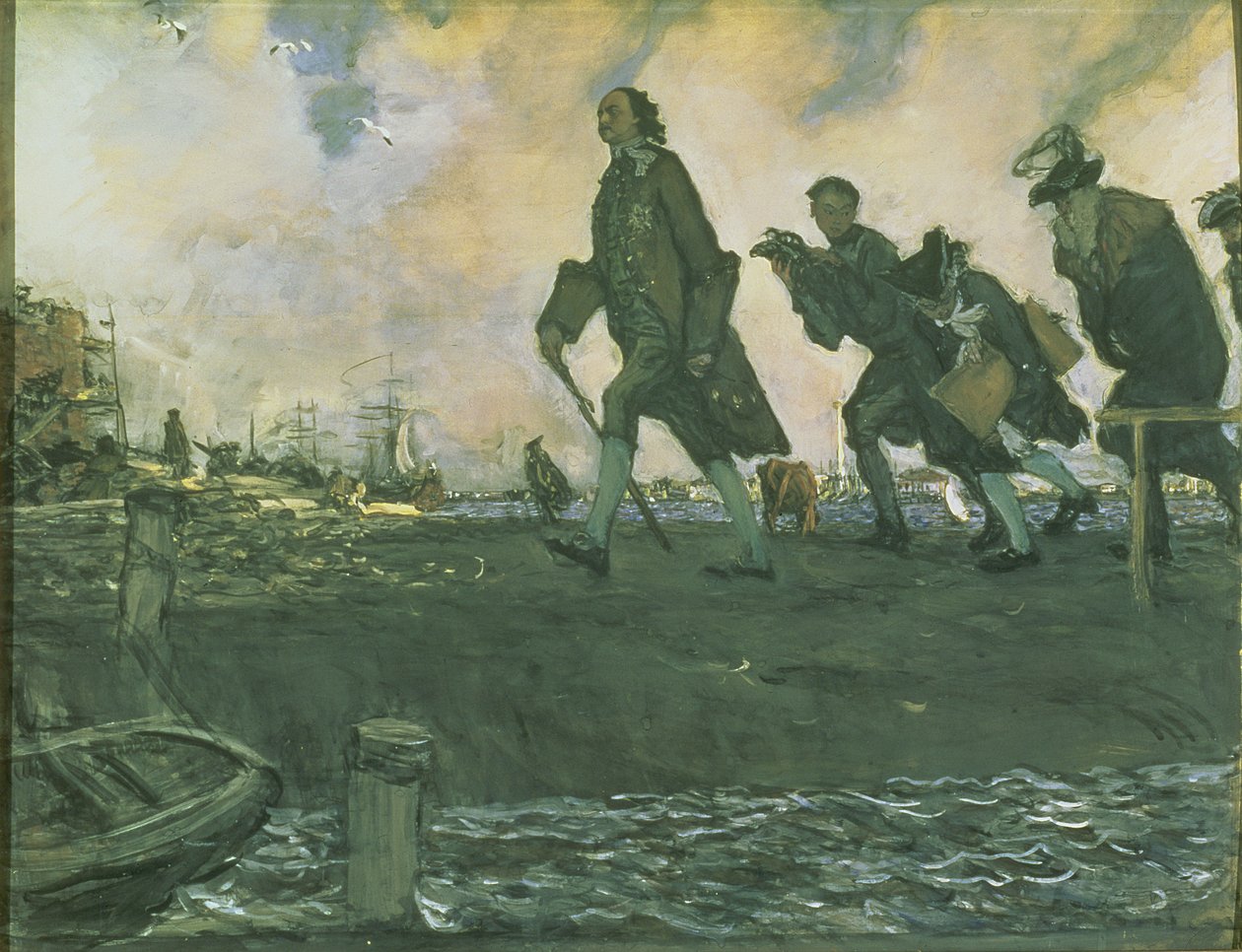 Pierre Ier le Grand (1672-1725) 1907 - Valentin Aleksandrovich Serov