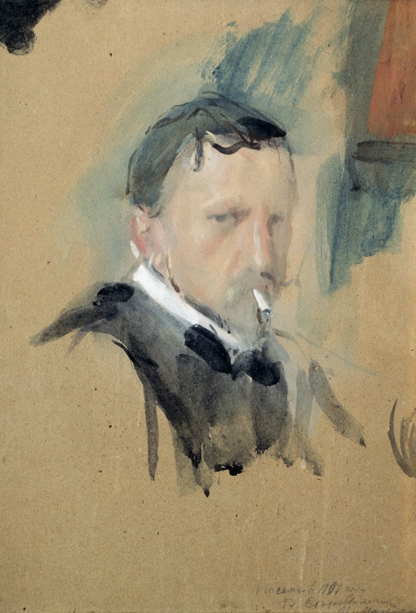 Autoportrait, 1901 - Valentin Aleksandrovich Serov