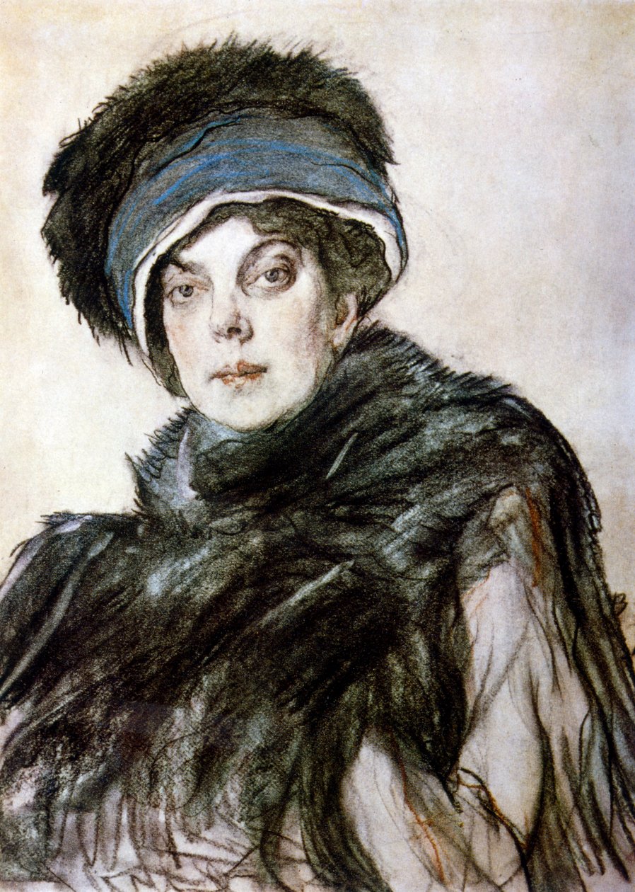 Portrait de la princesse Olga Orlova - Valentin Aleksandrovich Serov