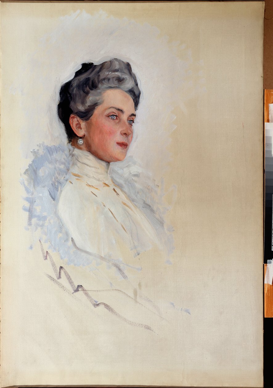 Portrait de la princesse Zénaïde Youssoupoff - Valentin Aleksandrovich Serov
