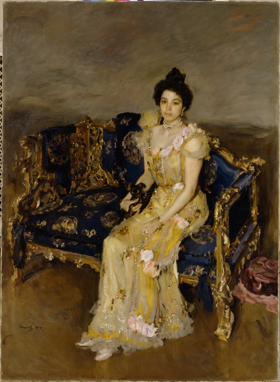 Portrait de Sofia Botkina - Valentin Aleksandrovich Serov