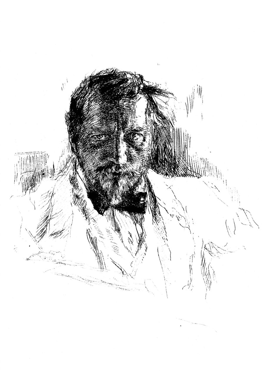 Autoportrait, 1898 - Valentin Aleksandrovich Serov