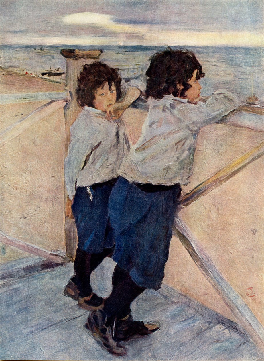 Enfants, 1899, 1939 - Valentin Aleksandrovich Serov