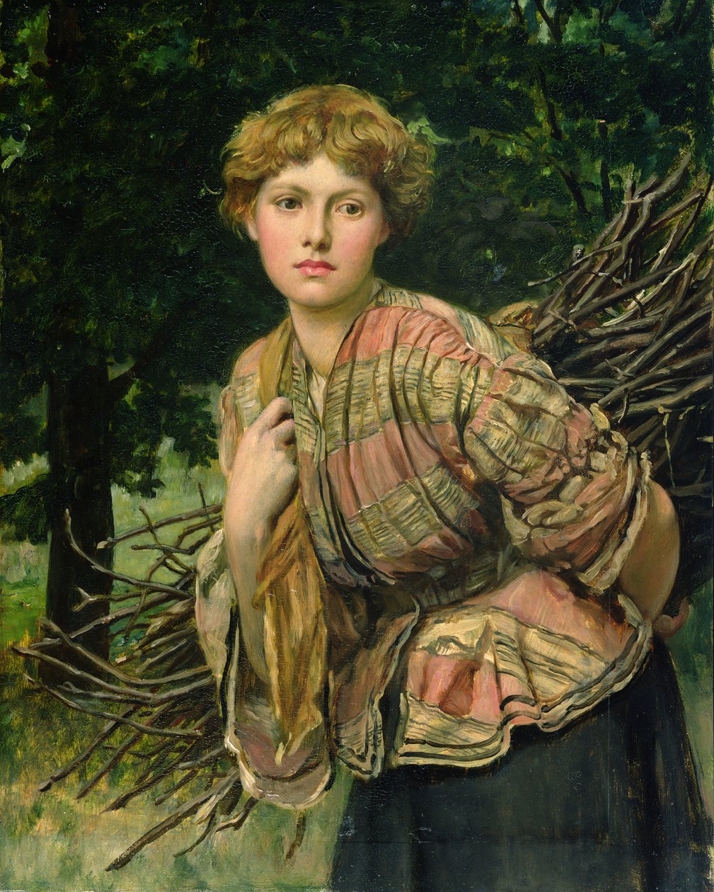 La fille du garde-chasse, 1875 - Valentine Cameron Prinsep