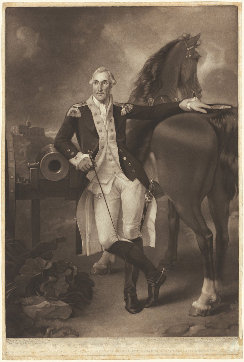 George Washington - Valentine Green, after Thomas Stothard, after Charles Willson Peale