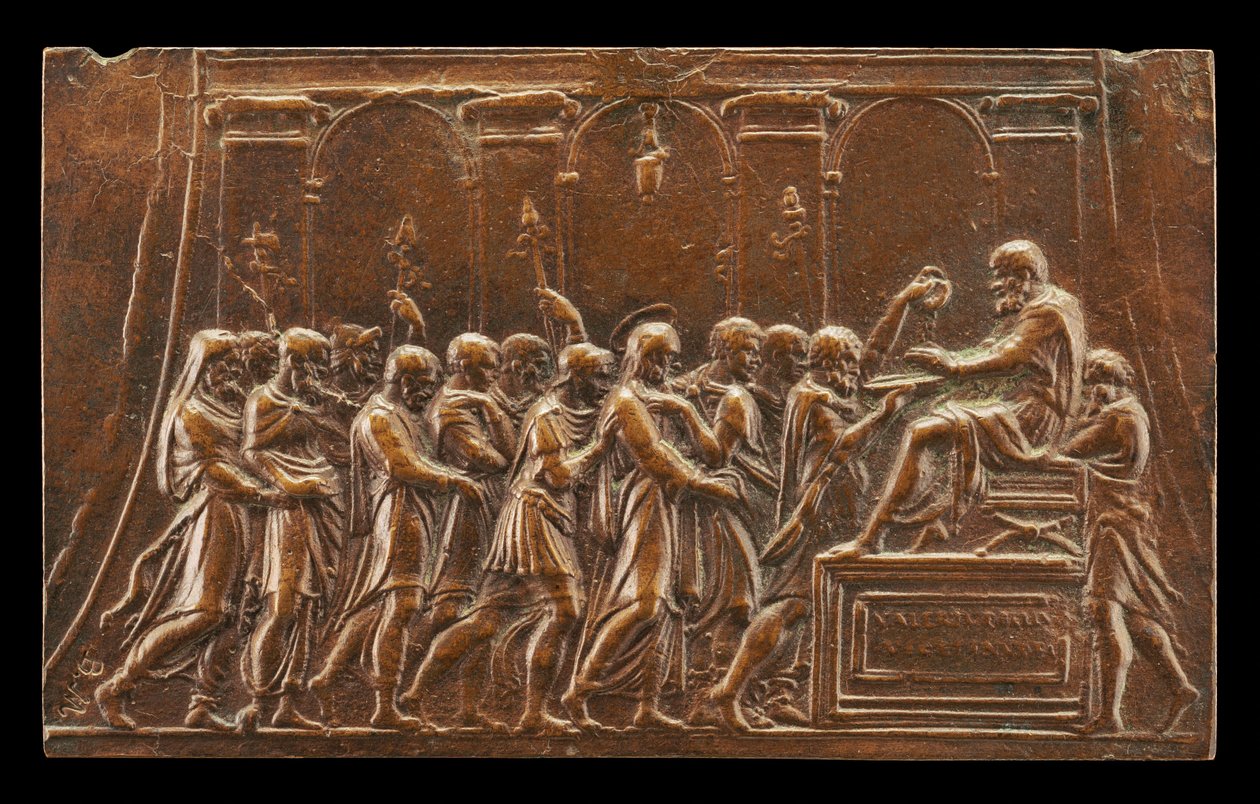 Christ Amené Devant Ponce Pilate - Valerio Belli